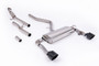 Hyundai/Kia Kona N (Non GPF Model) - Non-Resonated (Louder) Cat-back with Cerakote Black Tips