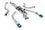 Ford Raptor 3.0 V6 - Valved Cat Back with GT-115 Burnt/Blue Titanium Tips