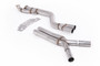 BMW G87 M2 - Secondary Catalyst Bypass - Non Resonated with X Pipe to Milltek Axle Back Only