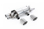 Porsche 991.2 3.0 T/S/GTS - Rear Silencer with Brushed Titanium Tips