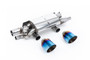 Porsche 991.2 3.0 T/S/GTS - Rear Silencer with Burnt/Blue Titanium Tips