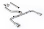 VW Golf GTI Mk8 - 80mm OPF/GPF Back System with OE+ Style Polished Oval Tips (Race System - Loudest)