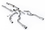 Ford F150 5.0 V8 Supercrew - Race Part-Resonated (Louder) Cat-back with Dual Polished Tips