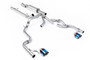 Ford F150 5.0 V8 Supercrew Tremor - Road+ Resonated Cat-back with Dual Burnt Titanium Tips