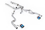 Ford F150 5.0 V8 Supercrew Tremor - Race Part-Resonated (Louder) Cat-back with Dual Burnt Titanium Tips