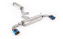Toyota GR Yaris (Gen 2) - Resonated OPF/GPF Back with Burnt/Blue Titanium Trims - ECE Approved