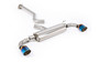 Toyota GR Yaris (Gen 2) - Non-Resonated (Louder) OPF/GPF Back with Burnt/Blue Titanium Trims