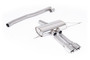 F66 Mini Cooper S Non-Resonated (louder) OPF/GPF Back System for Milltek Design Diffuser only with Polished Tips