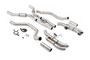 Range Rover Vogue L460 P530 (LWB) V8 NC10 Engine - Non-Resonated (Loudest) with downturn Tips for OE Rear Bumper - with Valve