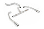 Ineos Quartermaster - Non Resonated (Louder) Particulate Filter Back with Premium Polished Tips (Hidden Clamps)