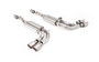 Mercedes G63 W465 - Valved Cat Back with Brushed Titanium