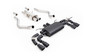 Land Rover Defender 90 5.0 V8 - Black Resonated Cat-Back Valved System with Cerakote Black Tips