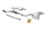 Audi S3 8P 3-door - Turbo-Back Exhaust System with Hi-Flow Sports Catalyst with Polished Trims