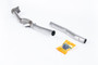Audi TT MK2 2.0 2WD - Stainless Steel Cast Large Bore Downpipe with Catalyst Delete (For Milltek Cat-Back)