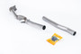 Stainless Steel Cast Large Bore Downpipe with Catalyst Delete (For Milltek Cat-Back) (VW Golf)
