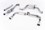 VW Golf Mk6 GTi Edition 35 - Resonated (Quieter) Turbo-Back Exhaust System with Hi-Flow Sports Catalyst & Polished Trims