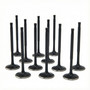 BMW M42,M50, M52, M54, S50 S54 ZRP Intake Valve Black Nitride Std (Set of 12)