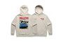 Milltek Faded Bone Hoodie (Porsche) - 3XL