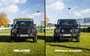 INEOS Grenadier Rhino Coated Front Replacement Bumper with Stiffener Kit
