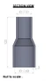 63-51mm Straight Reducer Silicone Hose