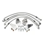 HEL Braided Brake Lines - Jaguar XF II (X260) All Models 2015-
