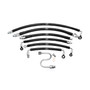Turbo Oil Feed, Water Feed and Water Return Lines for Nissan Skyline R32, R33, R34 GT-R HEL Stainless Steel Braided