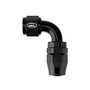 HEL AN10 90 Degree Rubber Hose Fitting for Braided AN Rubber Lines