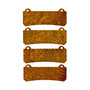 HEL Carbon Fibre Brake Pad Shims for Dodge Charger 6.4 SRT8 2011-on