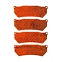 HEL Carbon Fibre Brake Pad Shims for Alcon TA6/CAR89, CAR11 [4489] D51 / D54 calipers