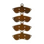 HEL Carbon Fibre Brake Pad Shims for Chevrolet Cobalt SS Turbocharged 2008-2010