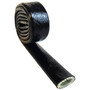 Exoracing silicone fibreglass high temperature heat sleeve black 0.5m