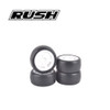 Rush M Chassis Tyre On Wheel 40X (4pcs)