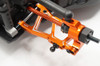 Yeah Racing Aluminum Rear Hub/Knuckle Arm For HPI RS4 Sport3 Orange