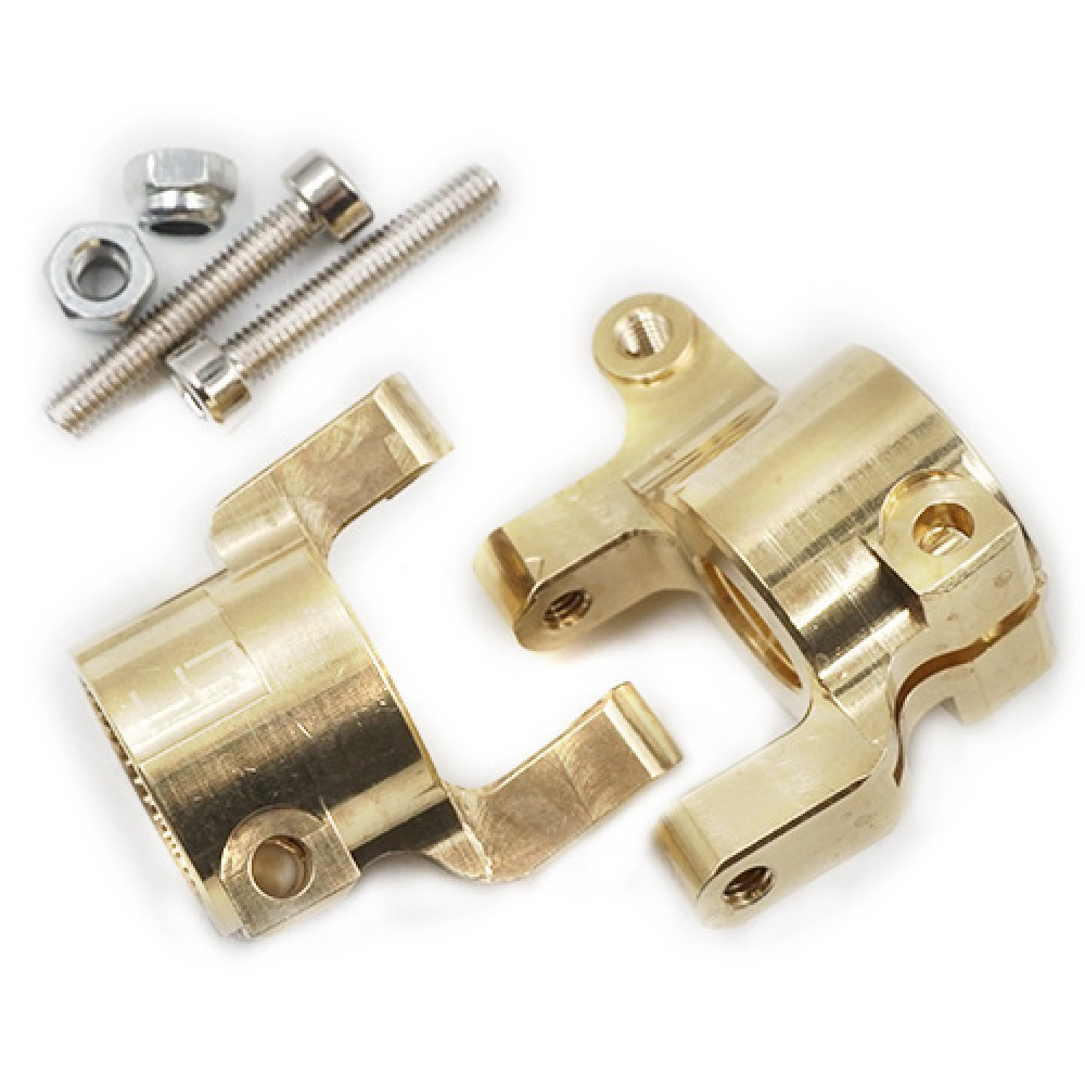 VGEBY RC Brass Rear C-Hubs (2pcs) With Screws - Upgrade For Axial SCX10, TRX-4 Crawlers