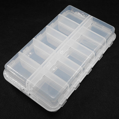 Yeah Racing Plastic Double Sided Storage Box RC Screws etc