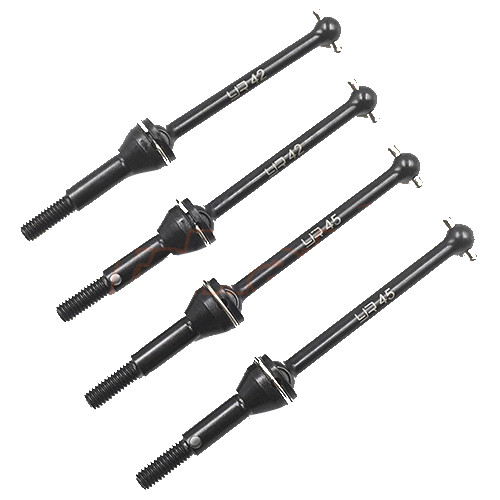 Yeah Racing G45 Front and Rear Universal Shaft Set 45mm 42mm For HPI RS4 Sport3