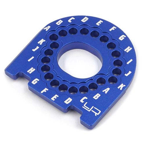 Yeah Racing Aluminium Motor Mount Blue For Traxxas Ford GT 4 Tec 2.0