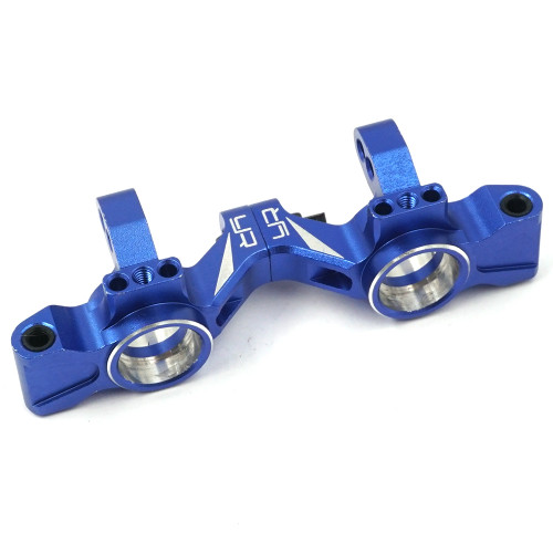 Yeah Racing Aluminium Rear Hub Knuckle Arm Set Blue For Traxxas Ford GT 4 Tec 2.0