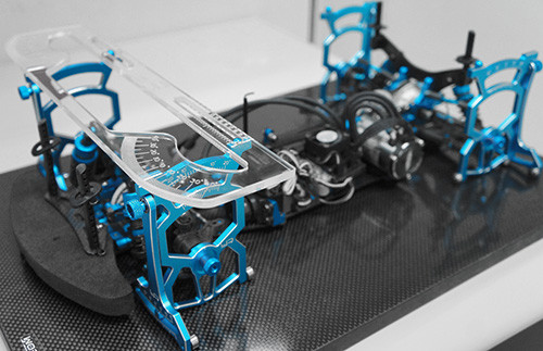 Yeah Racing 1/10th Touring Car Version 2 Setup Station - Blue