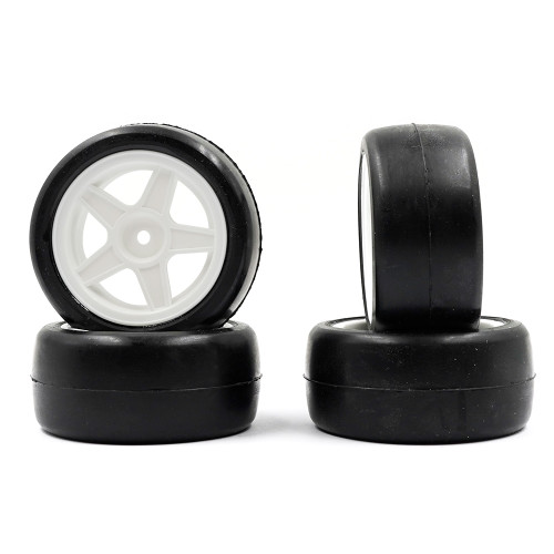 Competition 24X V5 Pre-Glued Wheel Set For 1/10 Mini Touring
