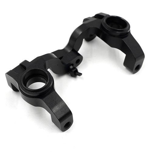 Aluminium 7075 Front Steering Knuckles Black For Tamiya XV-01 XV-02