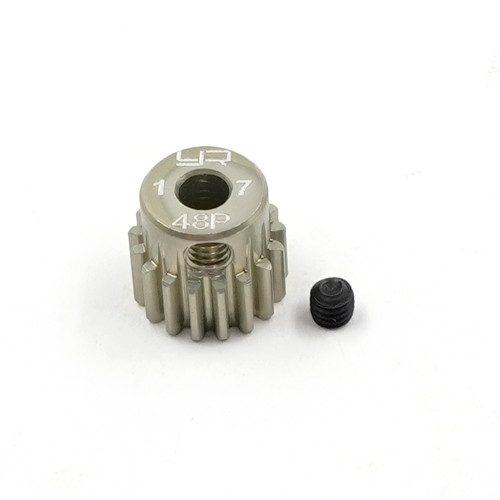 Yeah Racing 17T Aluminium 7075 Hard Coated 48DP Pinion