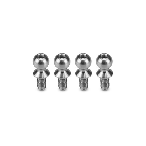 JC Concepts Titanium Ball Stud 5.5x6mm - Regulator Steering Linkage