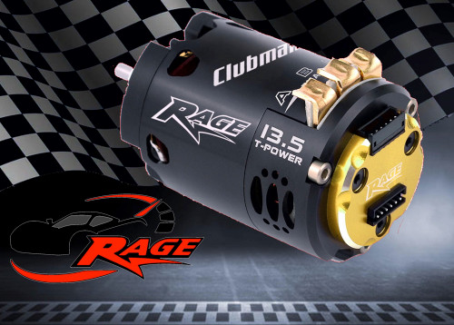 Rage "Clubman" 13.5T Brushless Motor