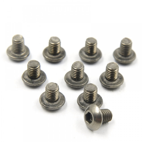 Yeah Racing Titanium G2 Hex Socket Button Head Machine Screw (3x5mm)- 10pcs