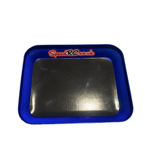 SpeedRC Magnetic Parts Tray Blue