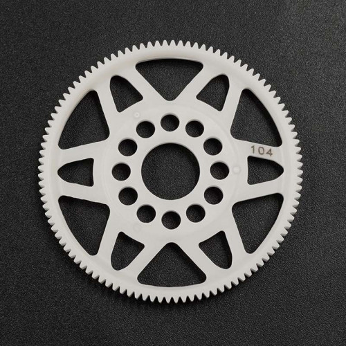Yeah Racing 104T Delrin Spur Gear 64DP for 1/10th Touring & Drift V2