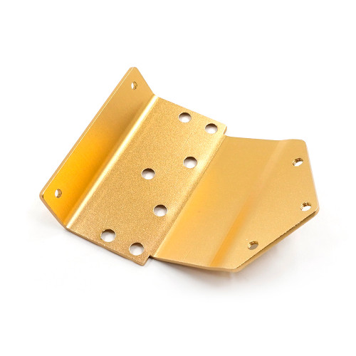 Yeah Racing Aluminium Front Bumper Plate For Team Associated RC10 Gold