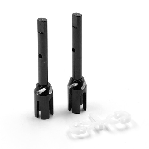 Yeah Racing Aluminium Main Drive Shaft Joint For Tamiya TT02 Series Black