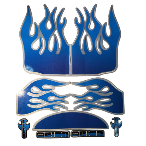Team Orion internal body graphicsFire Blue
